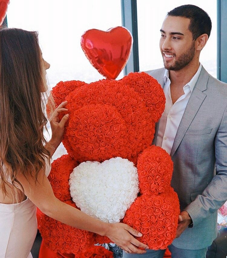 The Rose Teddy Bear Is the Most Perfect Gift For Girlfriend - Cosless