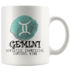 Gemini Constellation Coffee Mug - Zodiac Coffee Cup - Great Gift For Horoscope Lover