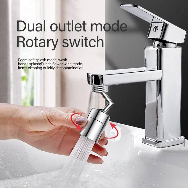 360° Anti Splash Faucet Aerator - 14:29