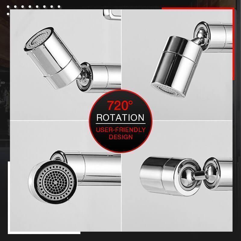 360° Anti Splash Faucet Aerator - 14:29
