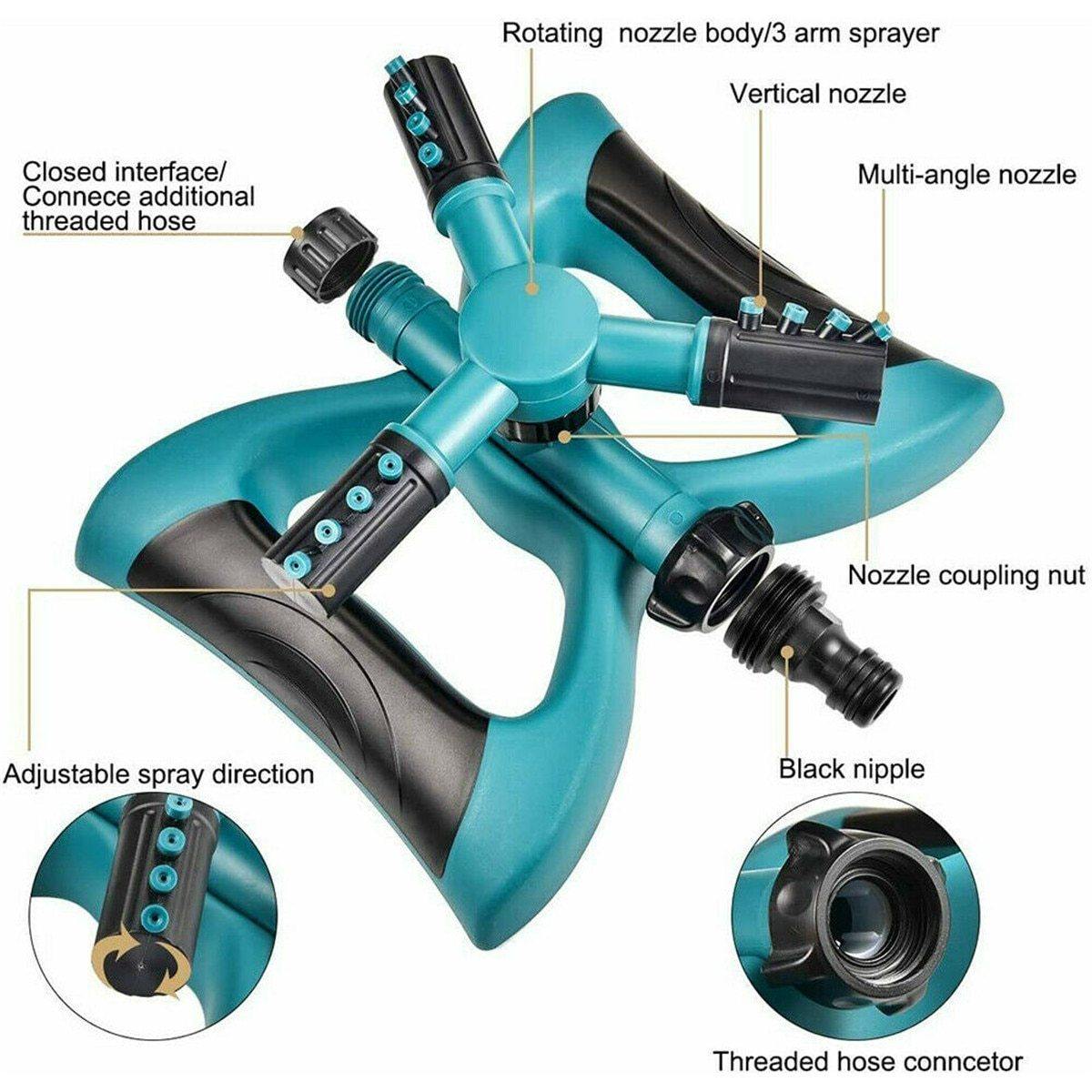 360° Rotating Automatic Water Sprinkler System - 200007763:201336100