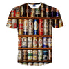 3D Printed Beer Cans T Shirt -