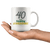 40 And Still Freaking Awesome - 40th Birthday Coffee Mug - Great Gift For Men and Women Celebrating 40 Years Old Birthday - Meaningful For Someone Reaching Fortieth Birthday. - SPCM