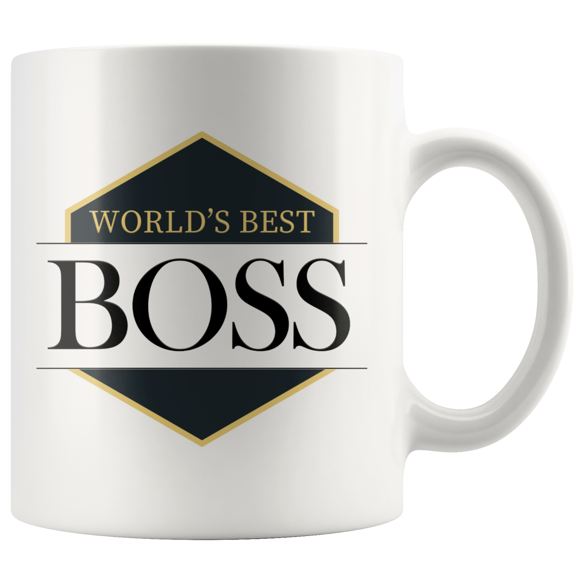 World's Best Boss Coffee Mug - Coffee Cups Gift Idea For Men &amp; Women Boss - SPCM