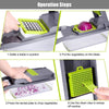 6 Dicing Blades Mandoline Slicer - 69736783-China-Light-Grey