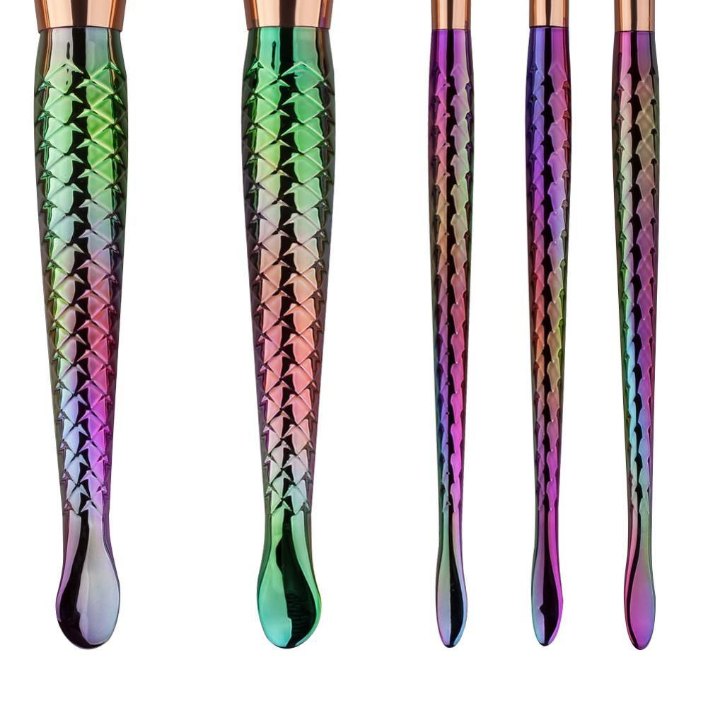 7pcs Professional Mermaid Makeup Brushes -