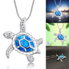 Blue Turtle Necklace &amp; Pendant - 200007763:201336100