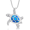 Blue Turtle Necklace &amp; Pendant - 200007763:201336100