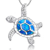 Blue Turtle Necklace &amp; Pendant - 200007763:201336100