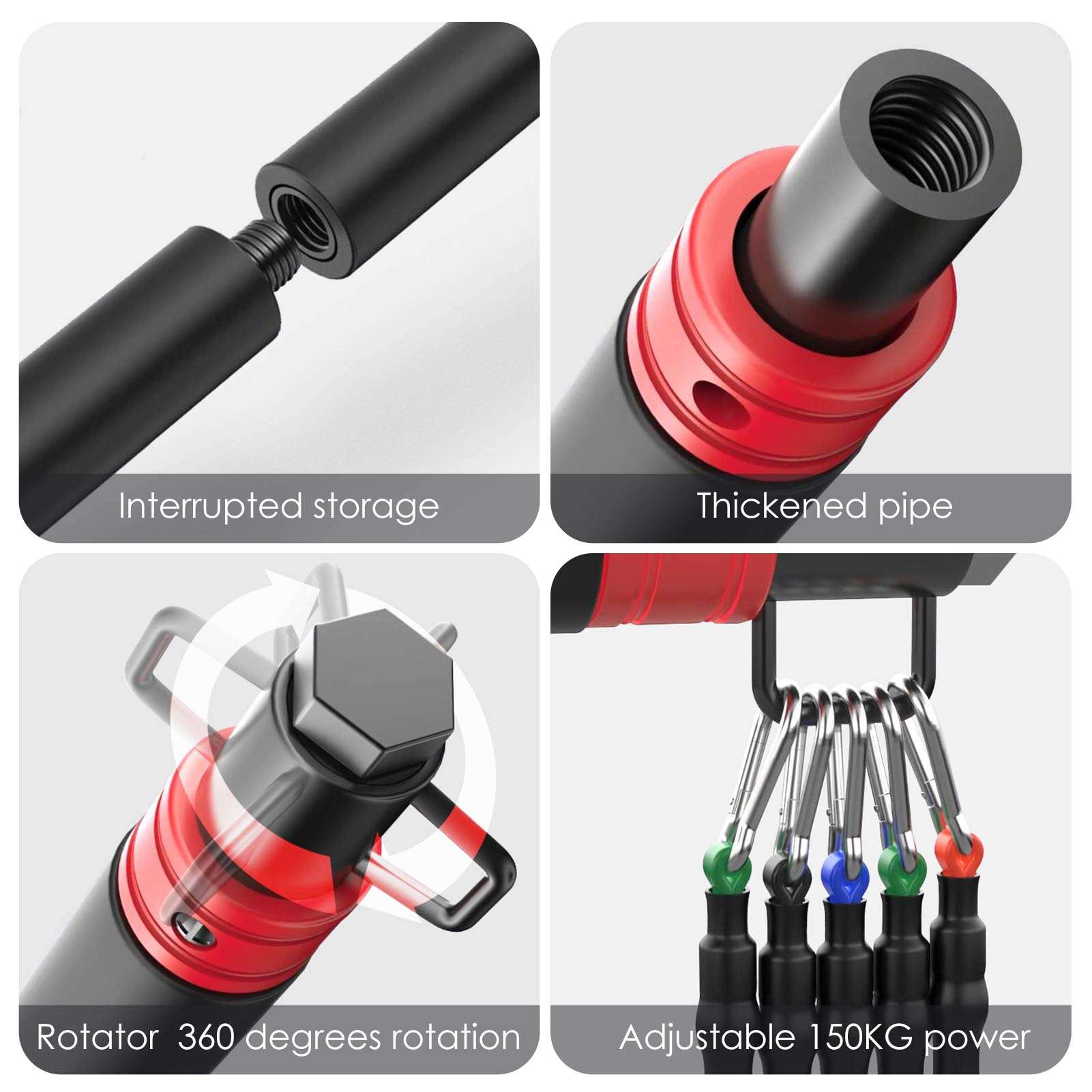 ReWorkout™ Resistance Bar Set - 14:496