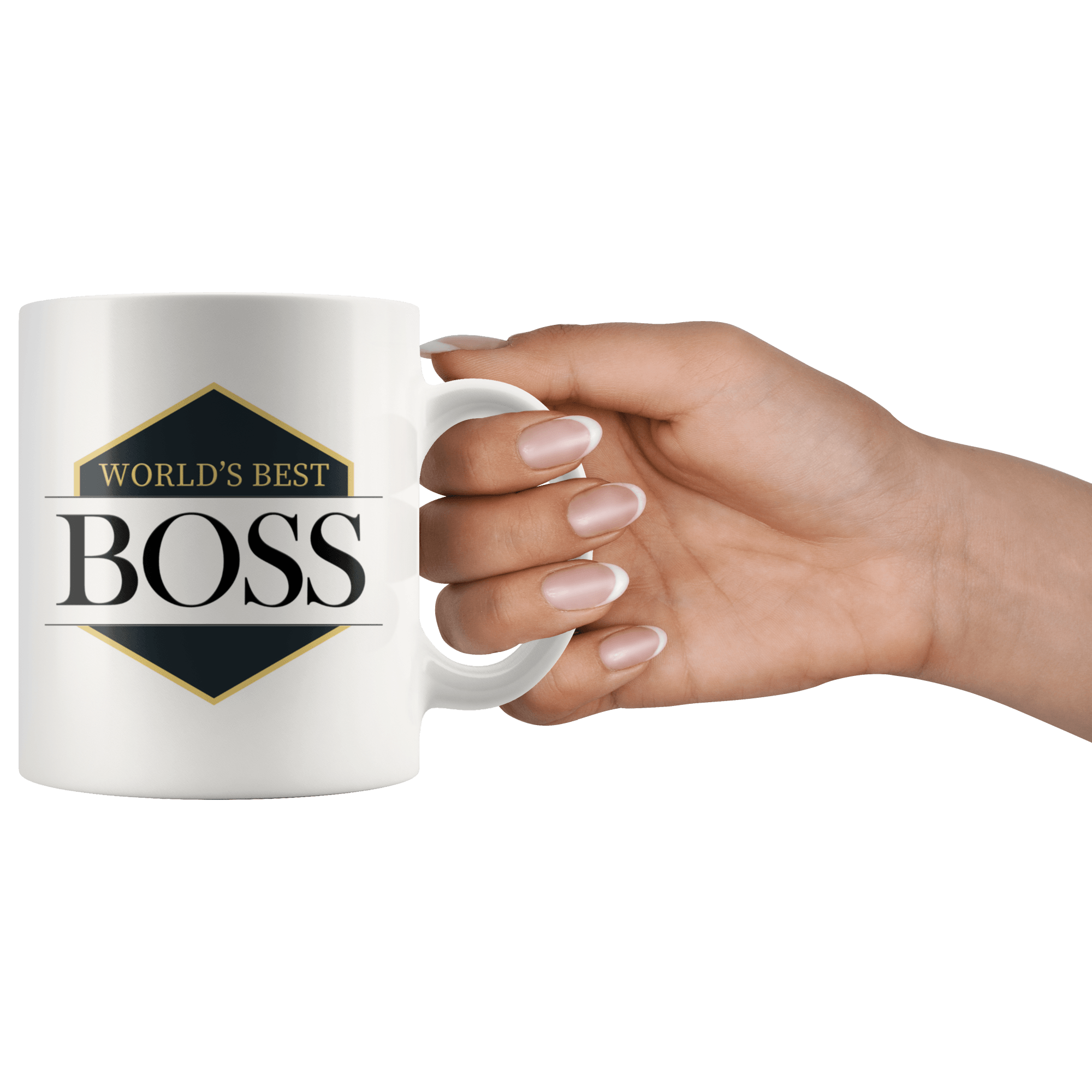 World's Best Boss Coffee Mug - Coffee Cups Gift Idea For Men &amp; Women Boss - SPCM