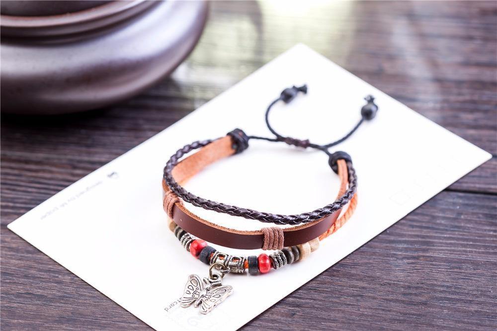 Adjustable Butterfly Bracelet -