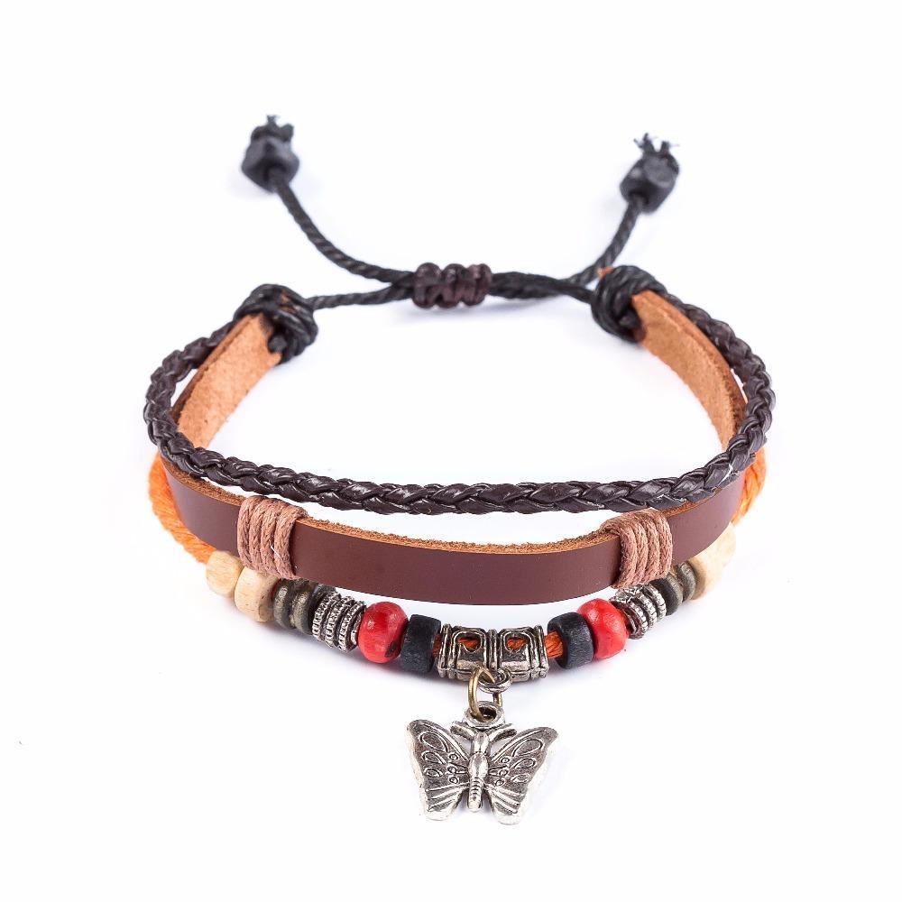 Adjustable Butterfly Bracelet -