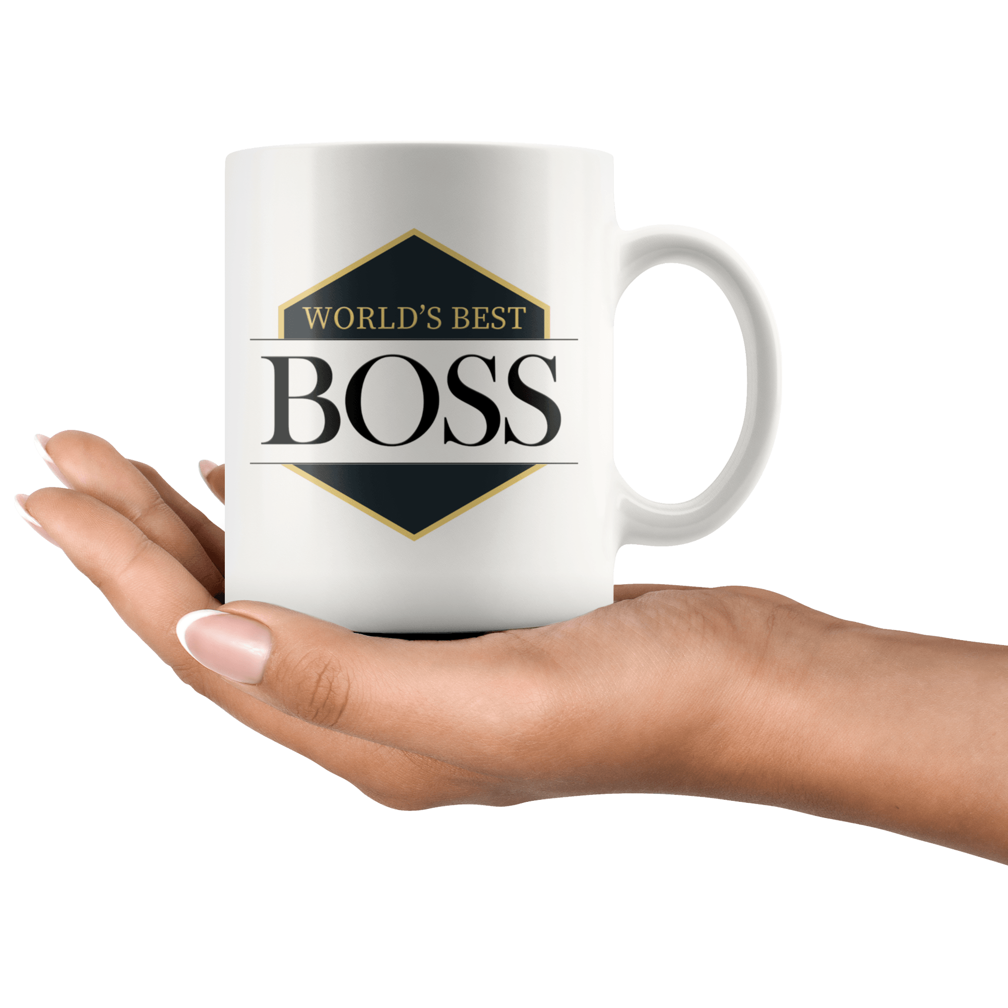 World's Best Boss Coffee Mug - Coffee Cups Gift Idea For Men &amp; Women Boss - SPCM
