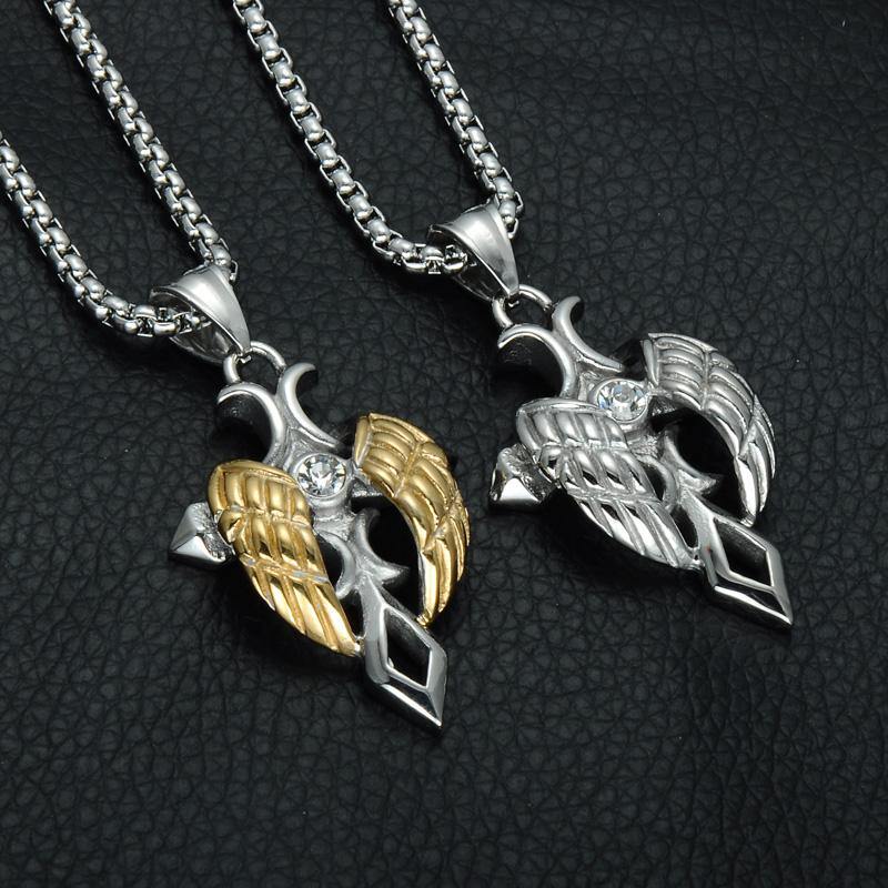 Angel Wings Pendant & Necklace -