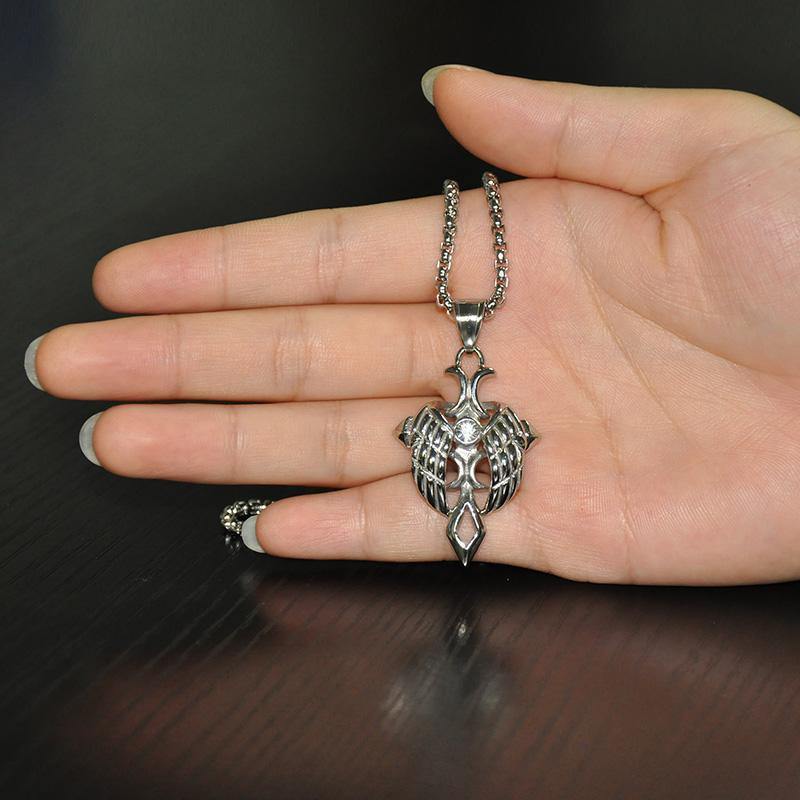 Angel Wings Pendant &amp; Necklace -