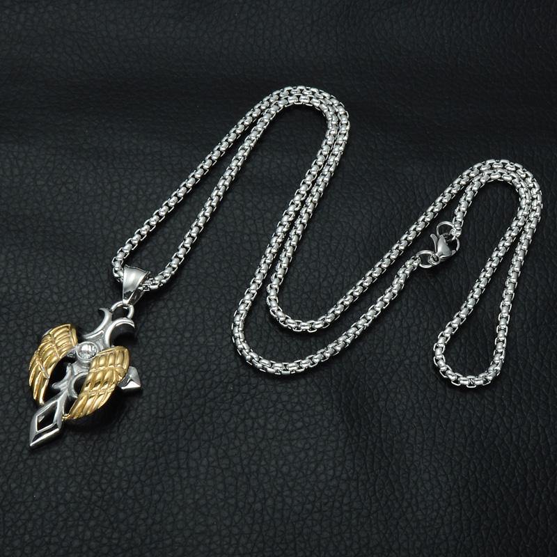 Angel Wings Pendant &amp; Necklace -