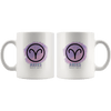 Aries Coffee Mug - Aries Constellation Coffee Cup - Zodiac Gifts For Horoscope Lover Born in March &amp; April - SPCM