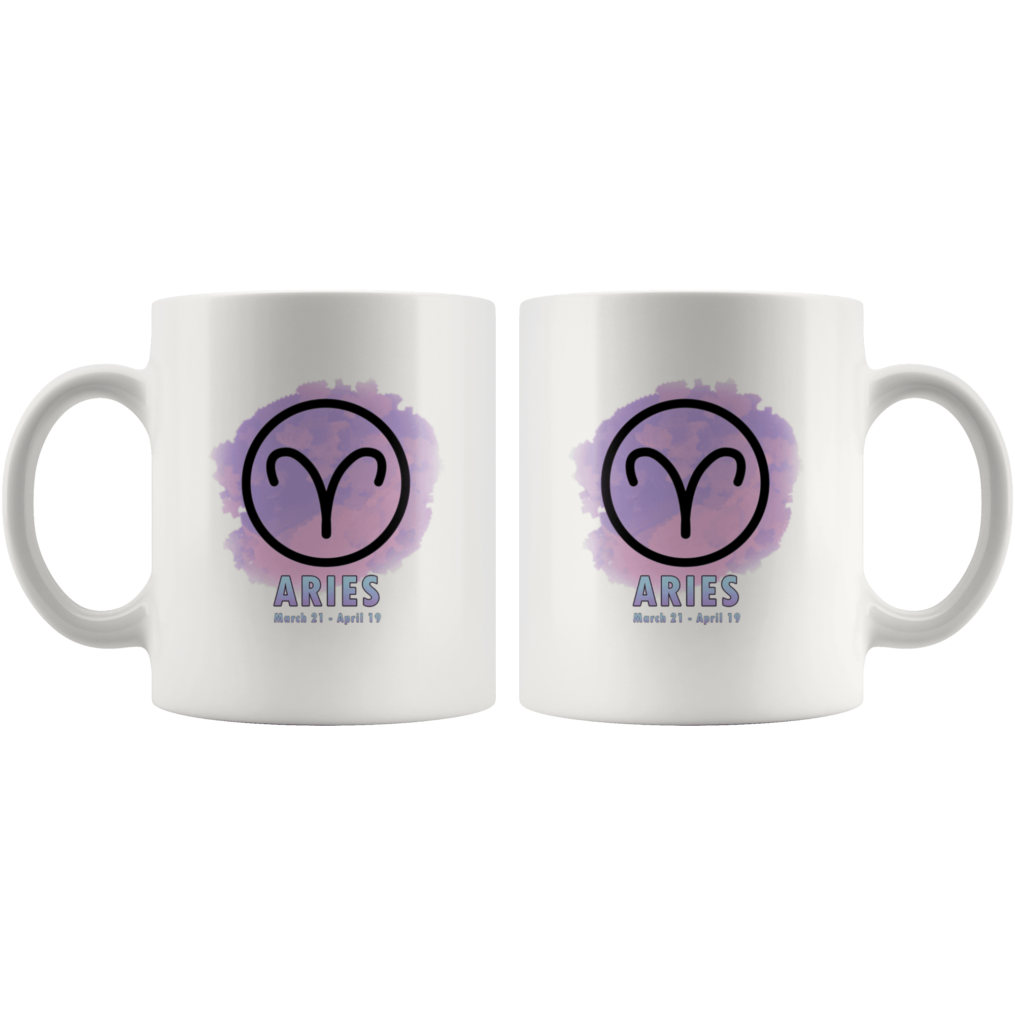Aries Coffee Mug - Aries Constellation Coffee Cup - Zodiac Gifts For Horoscope Lover Born in March &amp; April - SPCM