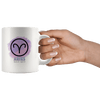 Aries Coffee Mug - Aries Constellation Coffee Cup - Zodiac Gifts For Horoscope Lover Born in March &amp; April - SPCM