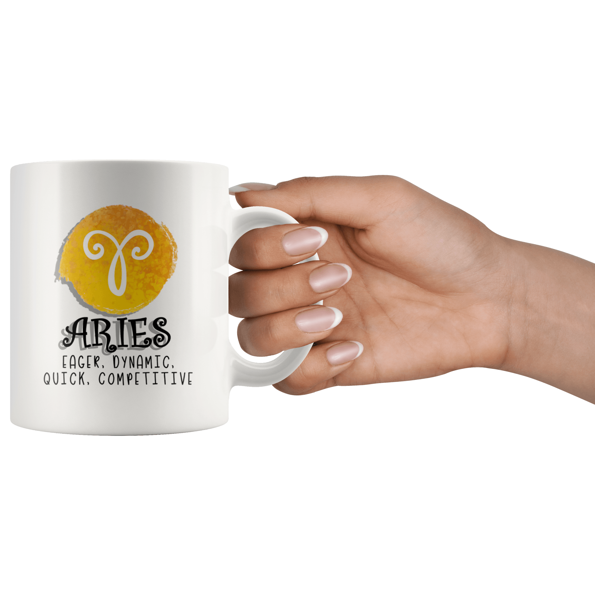 Aries Constellation Coffee Mug - Zodiac Coffee Cup - Great Gift For Horoscope Lover - SPCM