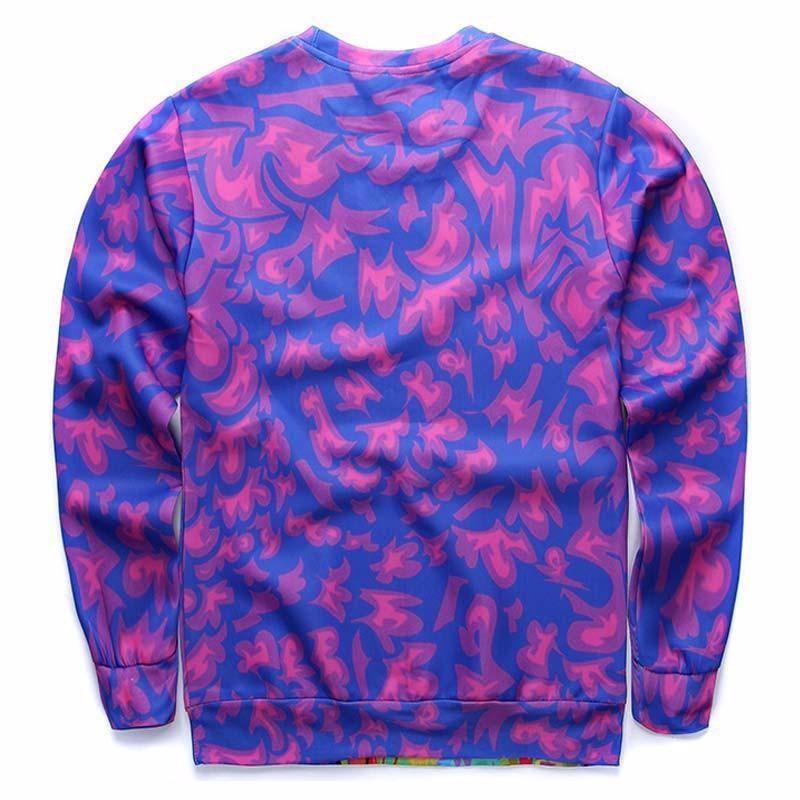 Bart Simpson Purple Sweatshirt -