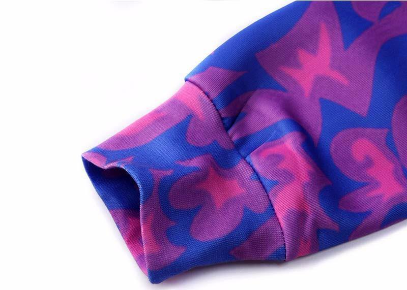 Bart Simpson Purple Sweatshirt -