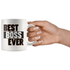 Best Boss Ever Coffee Mug - Coffee Cups Gift Idea For Men or Women Boss - SPCM