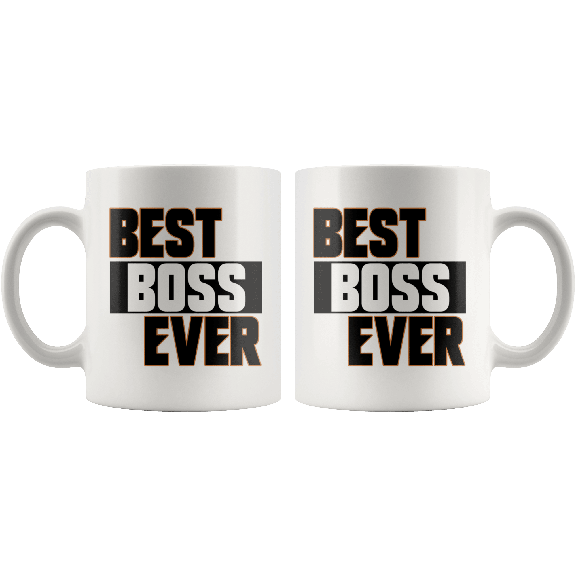 Best Boss Ever Coffee Mug - Coffee Cups Gift Idea For Men or Women Boss - SPCM