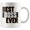Best Boss Ever Coffee Mug - Coffee Cups Gift Idea For Men or Women Boss - SPCM