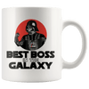 Best Boss In The Galaxy Coffee Mug - Coffee Cups Gift Idea For Men or Women Boss - SPCM