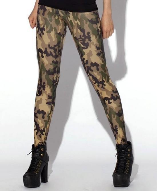 Camo Leggings For Women -