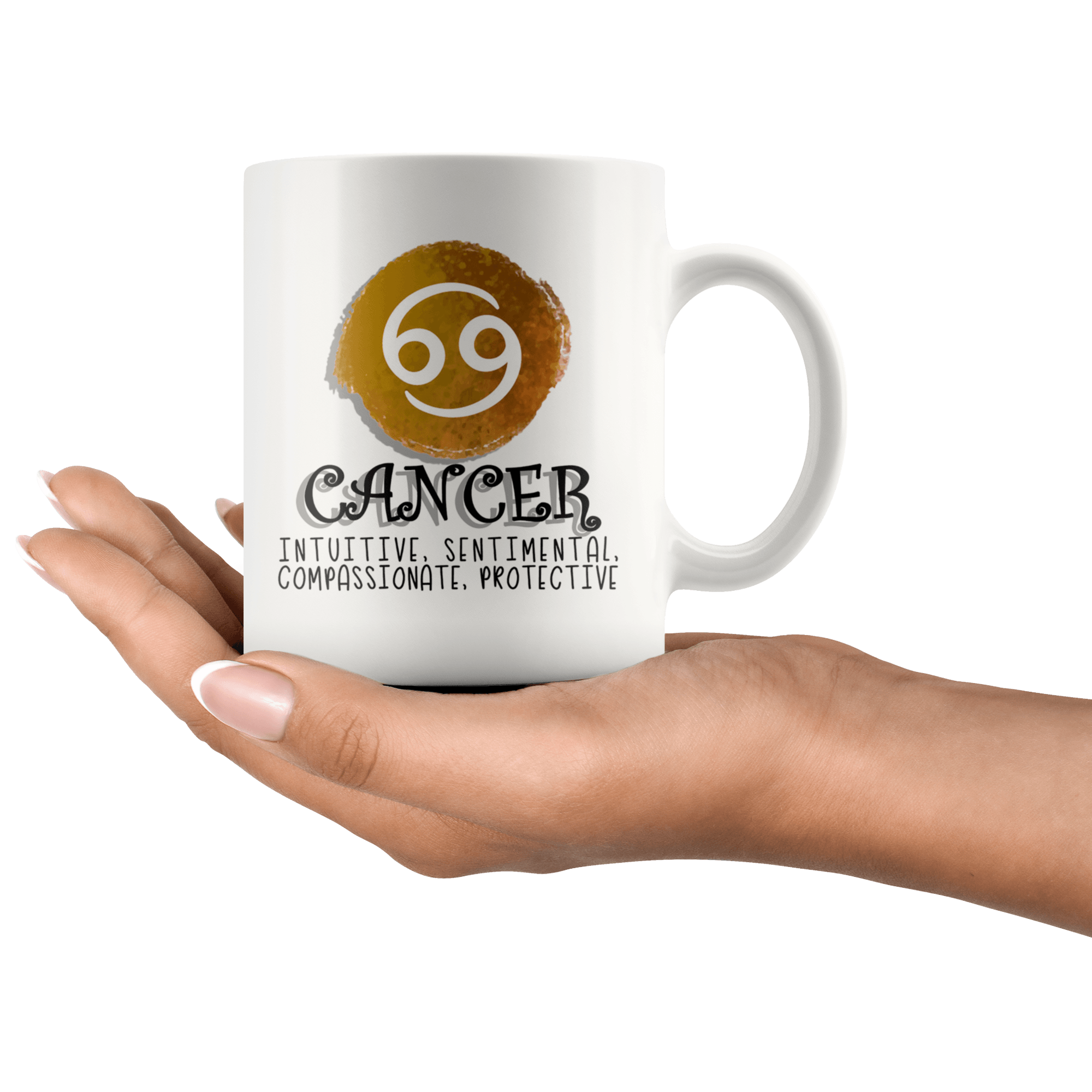 Cancer Constellation Coffee Mug - Zodiac Coffee Cup - Great Gift For Horoscope Lover - SPCM