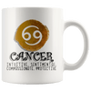 Cancer Constellation Coffee Mug - Zodiac Coffee Cup - Great Gift For Horoscope Lover - SPCM