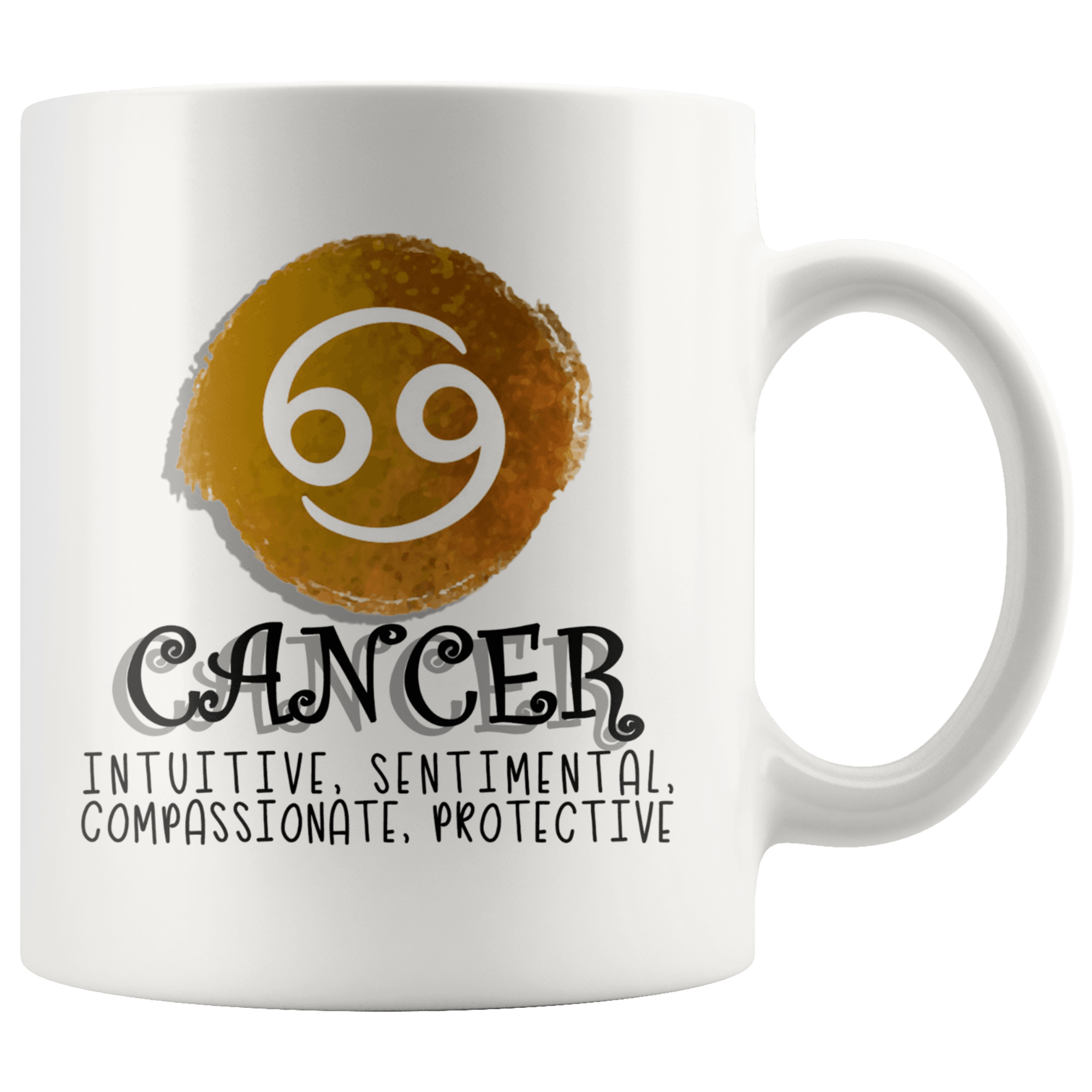 Cancer Constellation Coffee Mug - Zodiac Coffee Cup - Great Gift For Horoscope Lover - SPCM