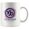 Capricorn Coffee Mug - Capricorn Constellation Coffee Cup - Zodiac Gifts For Horoscope Lover Born in December or January - SPCM