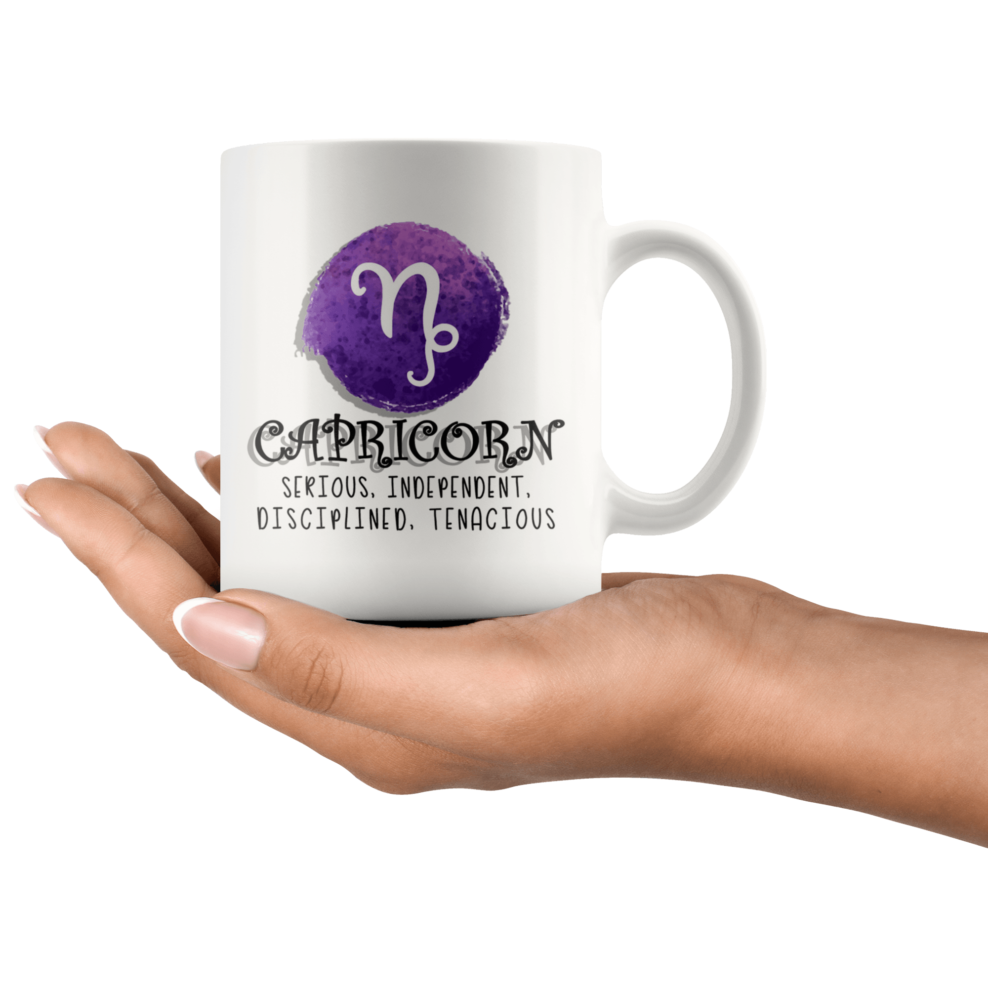 Capricorn Constellation Coffee Mug - Zodiac Coffee Cup - Great Gift For Horoscope Lover - SPCM