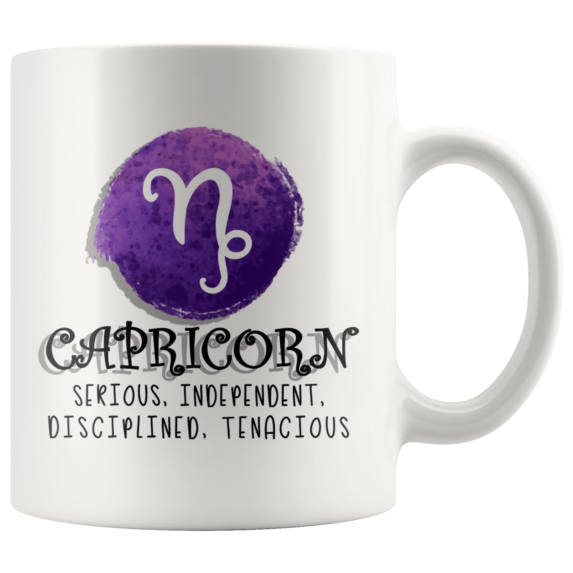 Capricorn Constellation Coffee Mug - Zodiac Coffee Cup - Great Gift For Horoscope Lover - SPCM