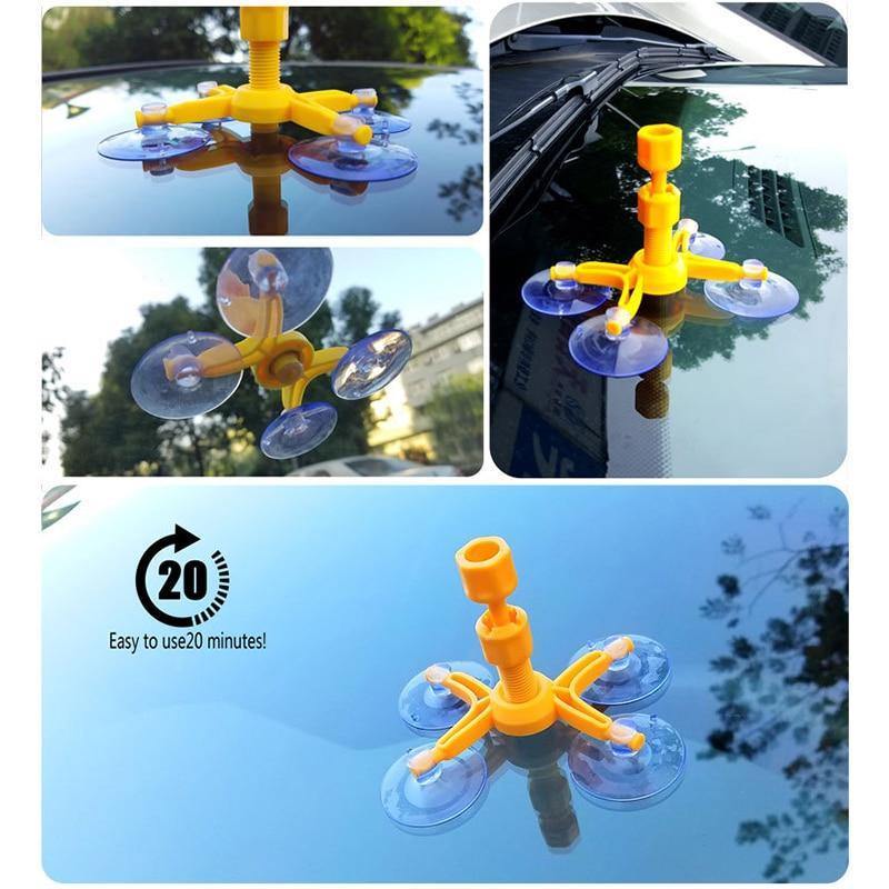 Car Windshield Repair Kit For Cracks and Scratches -