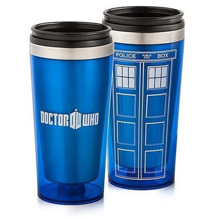 Doctor Who TARDIS Travel Mug -