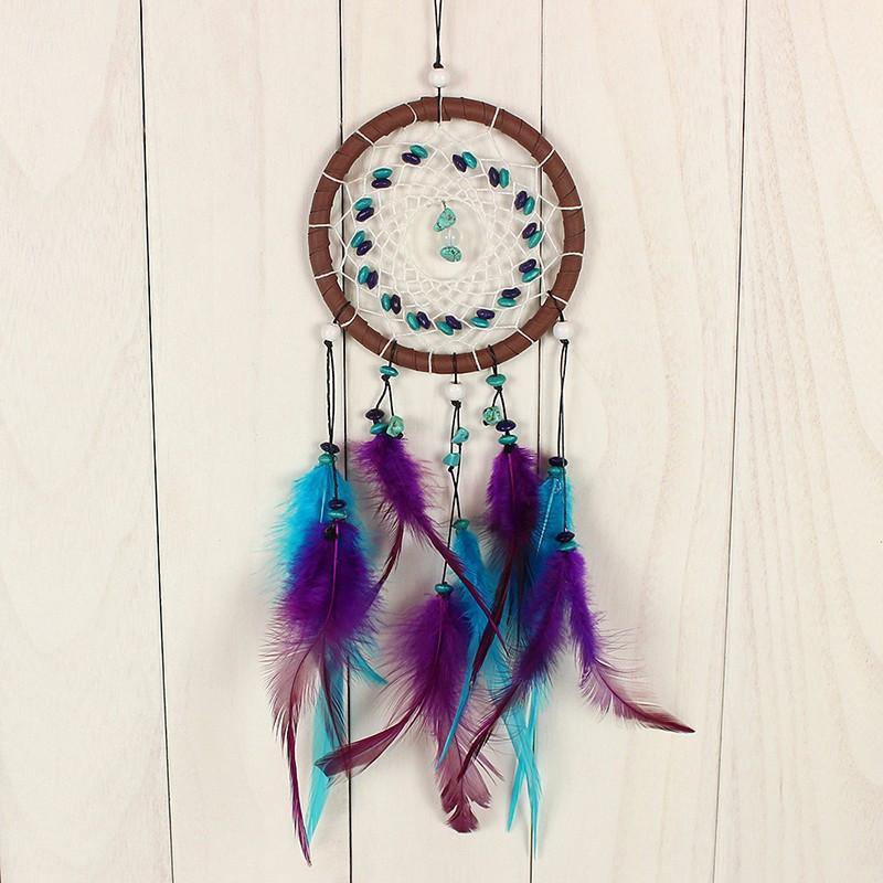 Dreamcatcher Net with Feathers -
