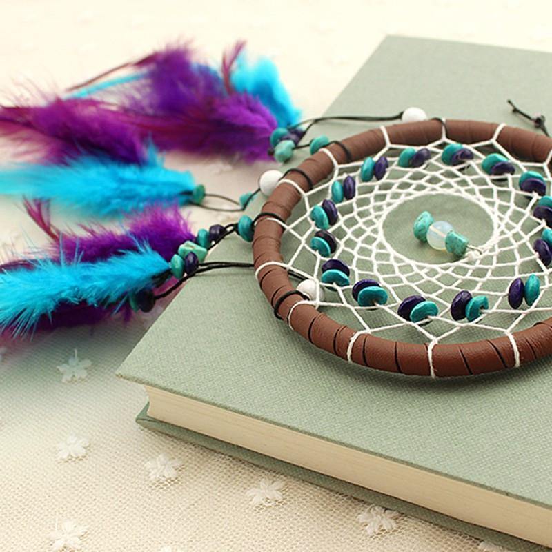 Dreamcatcher Net with Feathers -