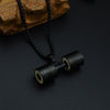 Dumbbell Pendant &amp; Necklace -