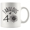 Fabulous at 40 - 40th Birthday Coffee Mug - Great Gift For Men and Women Celebrating 40 Years Old Birthday - SPCM