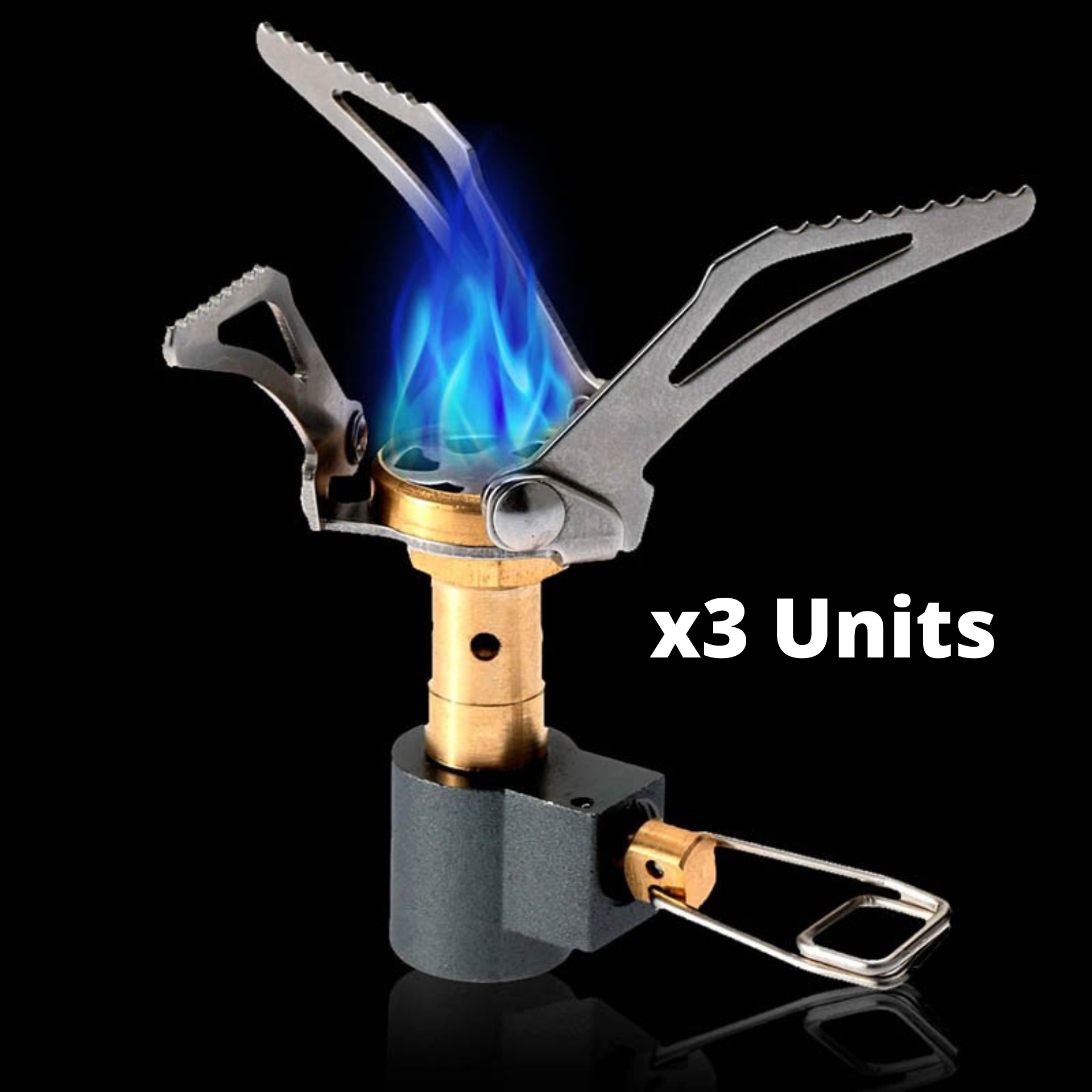 Folding Camping Stove Top x3 -