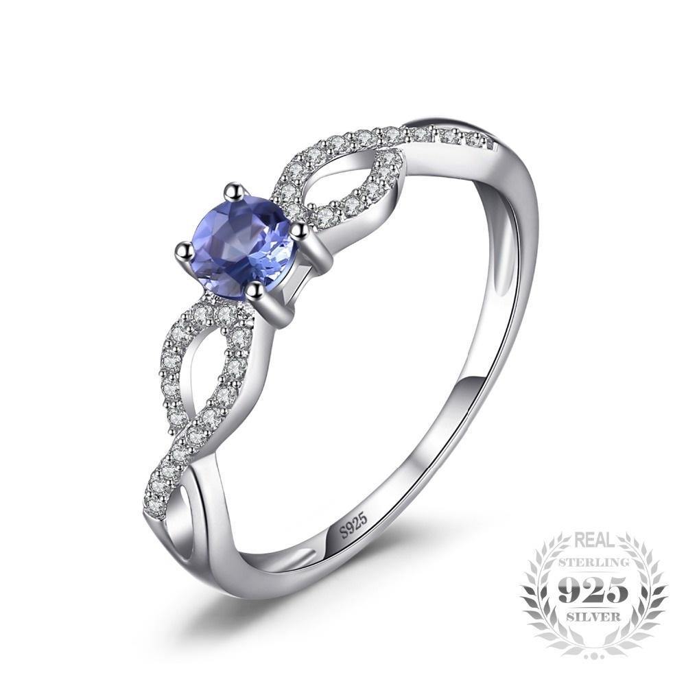 Genuine Natural Tanzanite Ring -