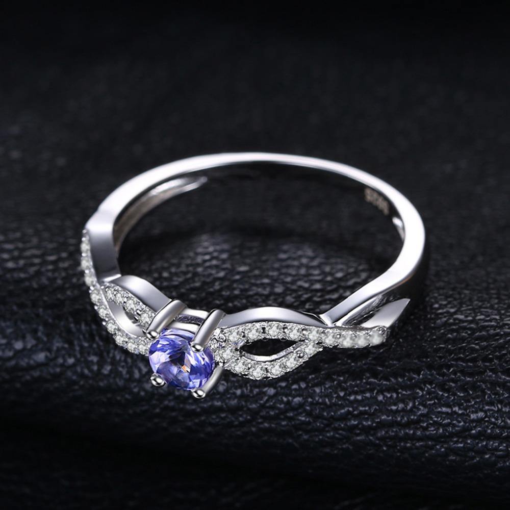Genuine Natural Tanzanite Ring -