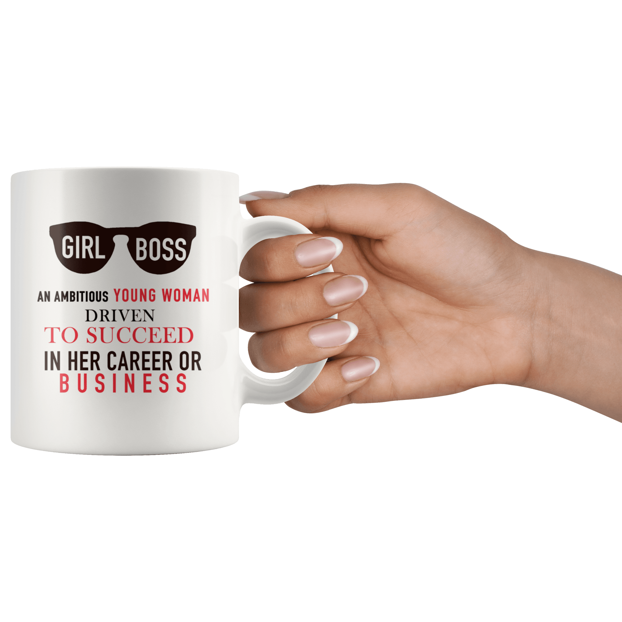 Girl Boss Coffee Mug - Coffee Cups Gift Idea For Women Boss - SPCM