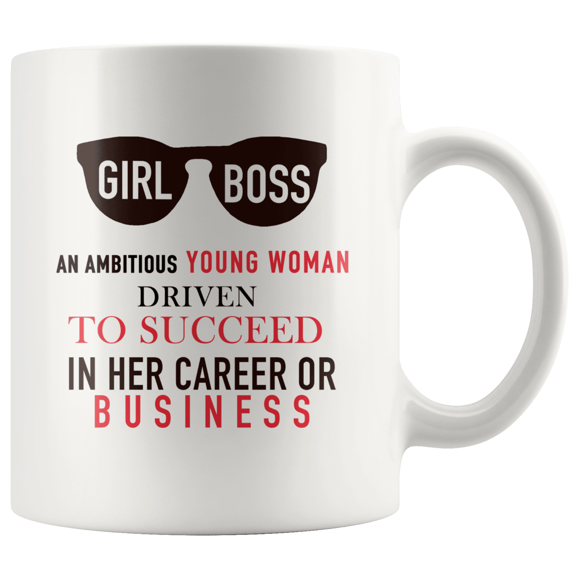 Girl Boss Coffee Mug - Coffee Cups Gift Idea For Women Boss - SPCM