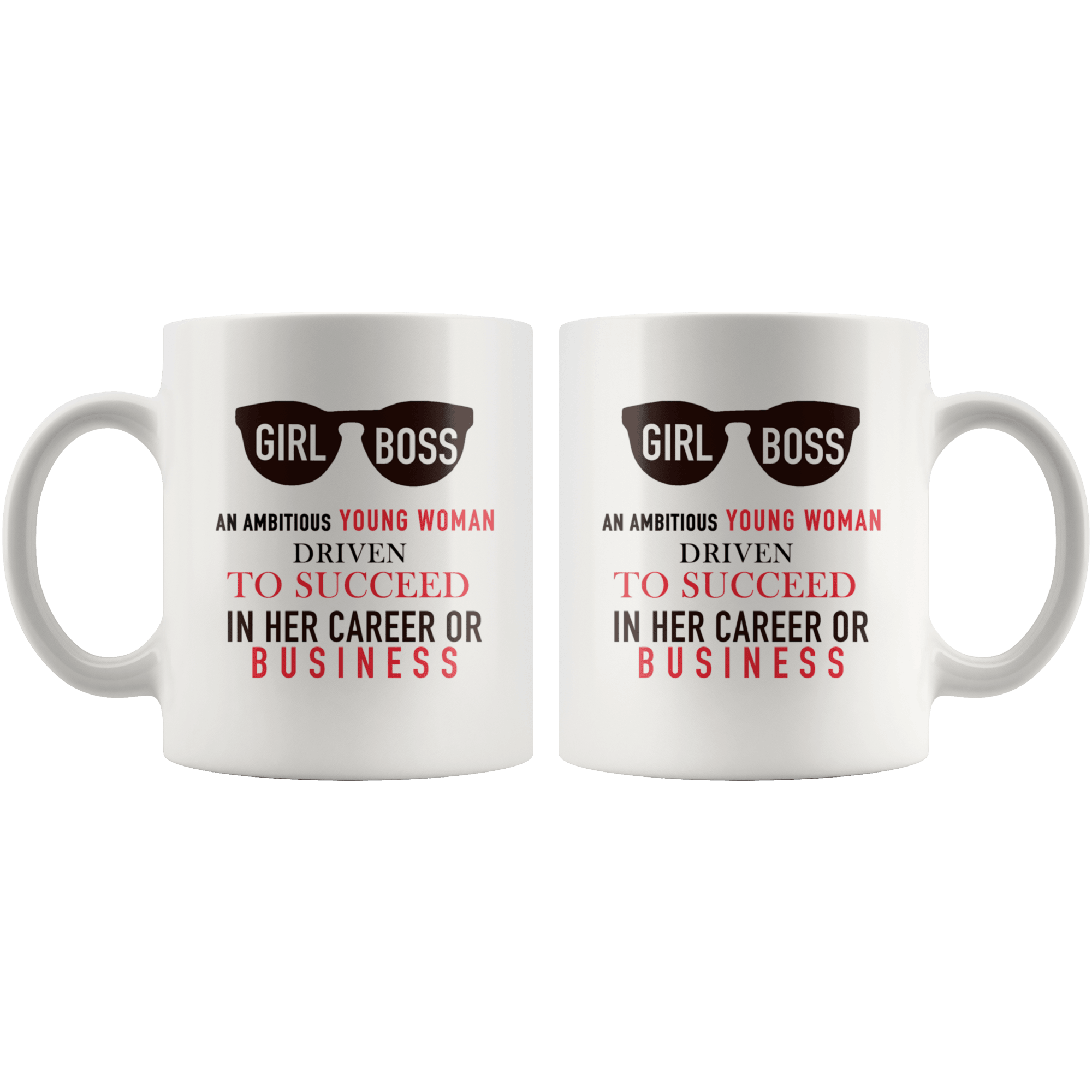 Girl Boss Coffee Mug - Coffee Cups Gift Idea For Women Boss - SPCM